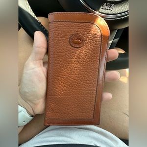 Dooney & Bourke leather glasses case